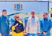 Wasiirka gargaarka oo kormeertay dhismaha qeybo cusub oo lagu soo kordhinayo wasaaradda