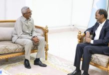 Guddoomiyaha Aqalka sare oo hambalyo iyo Salaanka ugu tagey Madaxweynaha JFS.