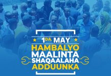 Madaxweyne Farmaajo oo Dhambaal Hambalyo ah u diray Shaqaalaha Soomaaliyeed