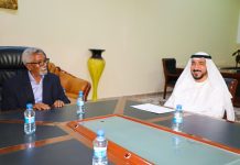 Guddoomiyaha Aqalka sare iyo danjiraa Imaaraadka carabta oo ka wada hadlay adkeynta xiriirka labad dal