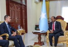 Madaxweynaha JFS oo qaabilay Wasiirka Arrimaha Dibadda ee Jamhuuriyadda Talyaaniga