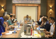 Agaasimaha Guud ee Wasaaradda Caafimaadka XFS oo soo dhaweeyay wafdi ka socday xafiiska WHO ee Bariga iyo Bartamaha (EMRO)