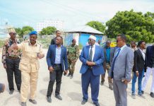 Guddoomiyaha golaha shacabka oo kormeeray dhismaha xarunta weyn ee golaha