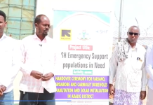 Galmudug oo saddex Ceel biyood ku wareejisay bulshada ku nool degaano hoos taga Cadaado