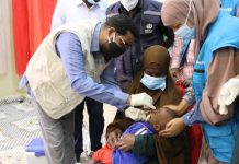 Olollaha tallaalka cudurka dabeysha oo Baydhabo ka bilowday