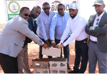 Maamulka Galmudug oo Dhagax dhigay Mashruuca Beerta tijaabada Iyo Tababarka beeraleyda