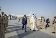 Madaxweynaha Dalka oo gaaray magaalada Abu Dhabi