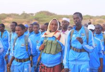 ciidamo hab deegaan u abaabulan oo loo diyaarinayay dagaalka ka dhanka ah Al-Shabaab