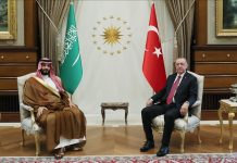 Madaxweynaha Turkiga iyo Dhaxal-sugaha Boqortooyada Sacuudiga oo ka wada hadlay marxaladda cusub ee iskaashiga xiriirka labada dal