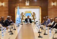 Ra’iisul wasaaraha XFS oo oo kula la yeeshay ganacsatada Soomaaliyeed