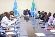 Madaxweynaha Hirshabeelle oo guddoomiyay shirka Golaha Wasiiradda Hirshabeelle