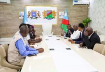 Agaasimaha Guud ee madaxtooyadda Koonfur-galbeed oo qaabilay Wakiilka Heya’adda UNICEF ee Soomaliya