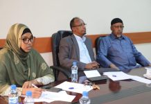 Guddiga Kheyraadka Qaranka ee golaa Aqalka sare oo oo warbixin guud ka dhageystay guddoomiyaa Batroolka Soomaaliya