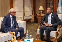 Ra’iisul Wasaaraha XFS oo la kulmay Sii-hayaha Safiirka Safaaradda Jamhuuriyadda Jabuuti ee Soomaaliya