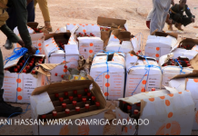 Maxkamadda Cadaado oo xukuntay dhallinyaro lagu soo qabtay 17-kartoon oo khamro ah