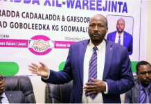 Wasiirka Garsoorka Koofur galbeed oo ku dhintay qarax ka dhacay Beydhabo