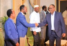 Madaxweynaha Puntland oo la kulmay guddiga KMG ah ee doorashooyinka Puntland