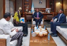Ra’iisul Wasaaraha XFS oo la kulmay safiirka Midowga Yurub ee Soomaaliya