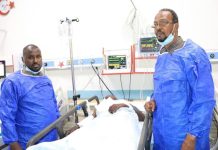 Guddoomiye Ku-xigeenka 2-aad ee Golaha Shacabka oo booqday dadkii ku waxyeeloobay qaraxii Marka