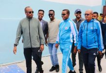 Guddoomiyaha Gobolka Banaadir yaa maanta si rasmi ah u daahfuray tartanka xiisaha badan Kubada Koleyga ee degmooyinka gobolka Banaadir.