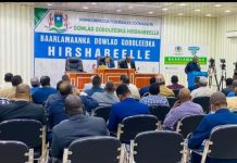 Baarlamaanka Hir-Shabeelle oo ansixiyay Golaha Wasiirrada Cusub