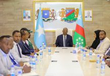 Madaxweynaha Koonfur Galbeed oo qaabilay wafdi ka socda Hay’adda Boqor Salmaan+Sawirro