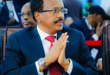 Farmaajo oo maanta loo dhaariyey xubin ka tirsan golaha shacabka