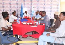 Guddoomiyaha gobolka mudug oo qaabbilay wafdi ka socda hay’adda UNHCR