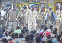 Booliska Gobolka Banaadir oo sameeyay howlagallo lagu sugayay amniga.