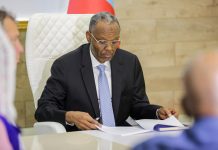 Madaxweyne Laftagareen iyo mas’uuliyiin ka tirsan IOM oo ka wada hadlay arrimaha abaaraha