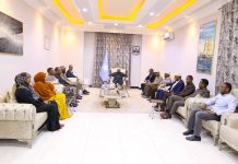 Guddoomiyaha Golaha shacabka oo la kulmay qaar ka mid ah Wasiirrada magacaaban