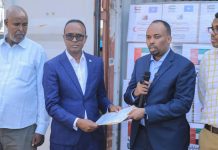 Isku-duwaha Xafiiska Ergayga Abaaraha oo deeq ku wareejiyay Wasaaradda Arrimaha Gudaha XFS