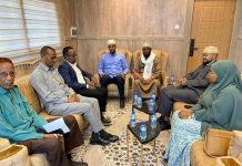 Wasiirka Awqaafta iyo Diinta ee XFS oo kulan la yeeshay Guddiga Garsoorka iyo Awqaafta ee Golaha Shacabka BFS