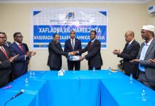 Wasiirka Cusub Ee Amniga oo Xilka Lawareegay