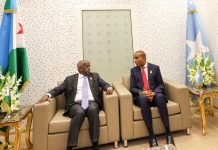 Ra’iisul wasaaraha Dalka oo kulan gaar ah la yeeshay dhiggiisa Jabuuti