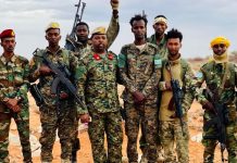 Cabdiraxmaan Sahal” Argagixisada waa ay ku jabeen kacdoonka shacabka, umana babac dhigi karaan awoodda ciidanka,”.