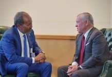 Madaxweyne Xasan Sheekh oo kulan kula yeeshay xarunta Qaramada Midoobay ee New York Boqorka dalka Urdun