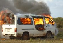 Argagixisada Al-shabaab oo gubay gawaari ay la socdeen dad rayid ah oo ku safrayay gobolka Hiiraan