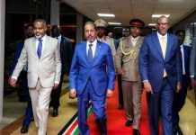 MADAXWEYNE XASAN SHEEKH OO KA QEYBGALAYA CALEEMA-SAARKA MADAXWEYNAHA DALKA KENYA