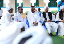 Xildhibaanno iyo wasiirro ka tirsan XFS oo booqasho iyo salaan ku tagay Mowlaca Macallin Nuur