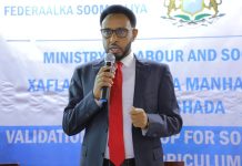 Wasiirka Shaqada iyo Arrimaha Bulshada XFS oo maanta daahfuray ansixinta Manhajka Ilaalinta Bulshada