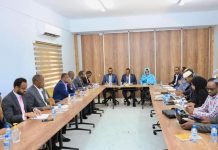 Shir udhaxeeyo wasaaradda Maaliyda DFS iyo kuwa dowlad gobleedyada oo ka furmay Muqdiaho