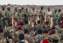 Wasiirka Difaaca Soomaaliya oo kormeeray deegaanaddii laga xorreeyay argagixisada Al-shabaab ee gobolka Hiiraan