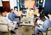 Duqa Muqdisho oo la kulmay madaxa hey’adda TIS-3 ee Soomaaliya+Sawirro