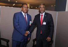 Wasiirka Arrimaha Dibedda Soomaaliya oo kulan la qaatay dhiggiisa dalka Ethiopia