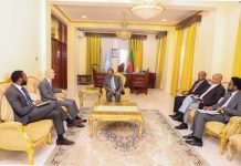 MADAXWEYNE XASAN SHEEKH OO KULAN SAAGOOTIN AH KULA QAATAY VILLA SOOMAALIYA WAKIILKA GAARKA AH EE XOGHAYAHA QARAMADA MIDOOBAY.