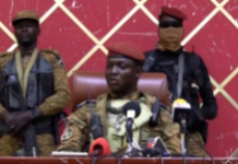 Hawlgalka ECOWAS oo la kulmay hogaamiyihii dhawaan afgambiga ka sameeyay Burkina Faso