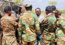 Ciidamada iyo dadka deegaanka gobolka Hiiraan oo lagu bogaadiyay ciribtirka argagixisada