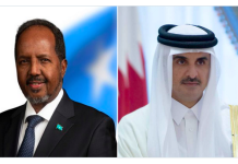 Madaxweyne Xasan Sheekh iyo Amiirka dalka Qatar oo khadka Telefone-ka ku wada hadlay