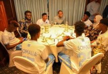 Ra’iisul Wasaare Hamse oo casho sharaf u sameeyay cayaartoyda Kooxda Xulka Qaranka ee 17 jirrada oo shalay ku guuleystay koobka cayaaraha Bariga iyo Bartmaha Afrika